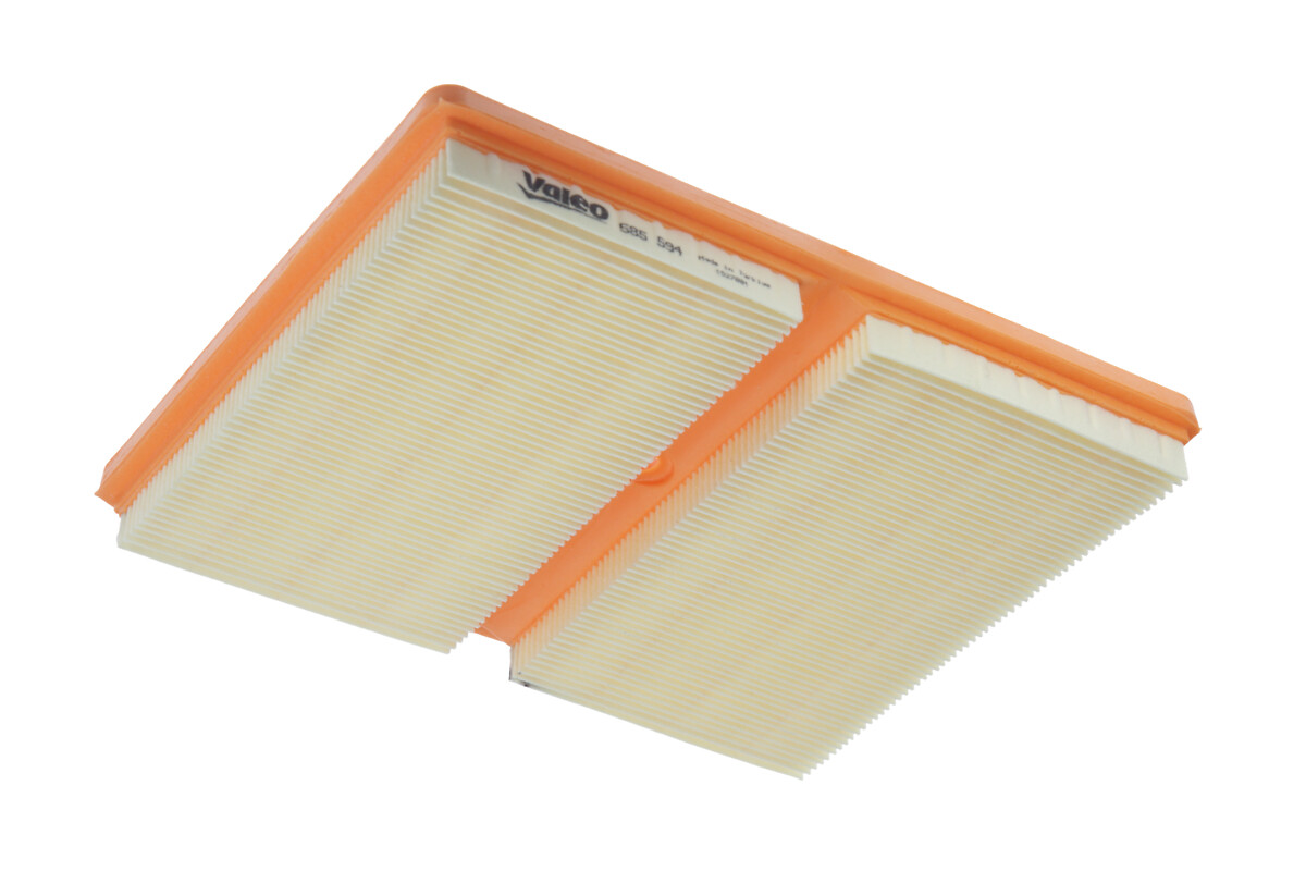 VALEO Luftfilter 585594 Filterindsats length_mm_203|Længde [mm]|270 width_mm_206|Bredde [mm]|220 height_mm_209|Højde [mm]|28 weight_kg_212|Vægt [kg]|0