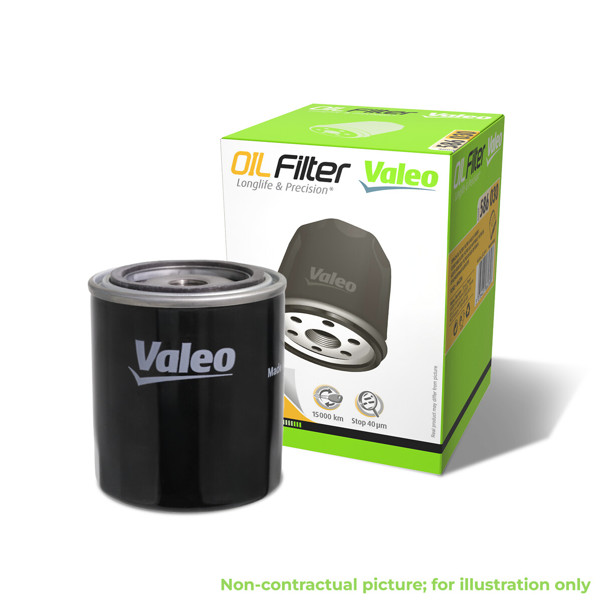 VALEO Oliefilter 513036 Påskruet 67mm for FORD AMC