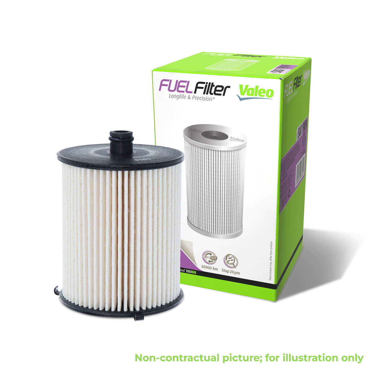 VALEO Brændstof-filter 514085 Påskruet 132mm for VW