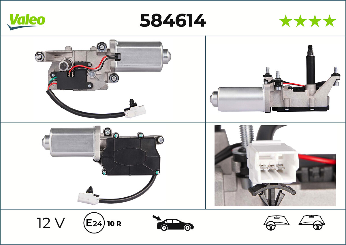 VALEO Viskermotor 584614 bag for FIAT