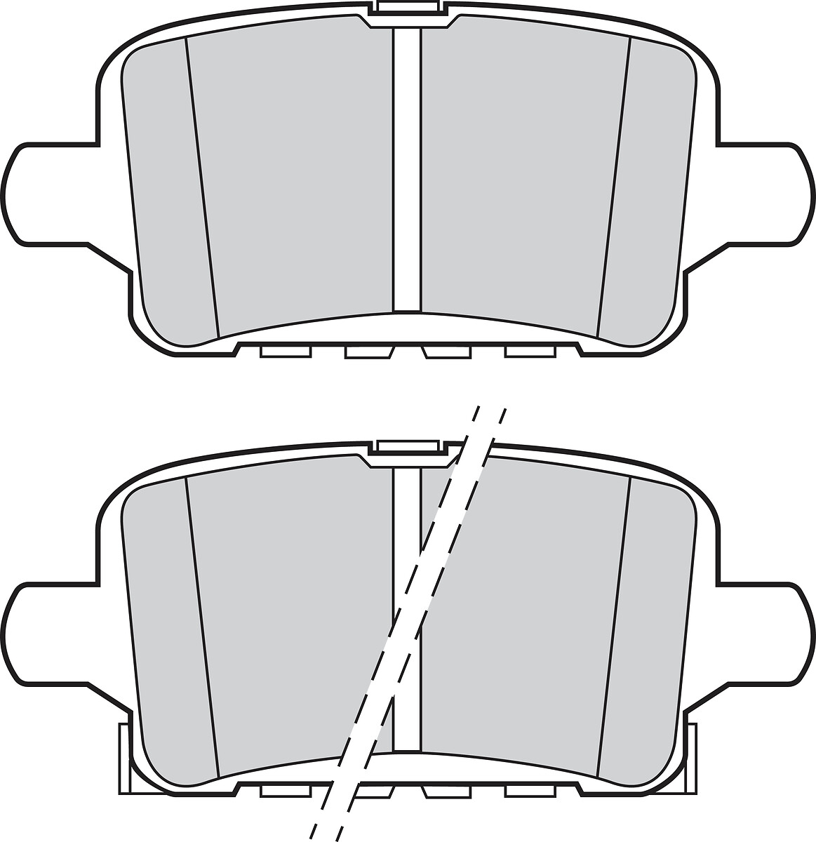 VALEO Bremseklodser 302883 bagaksel for VAUXHALL