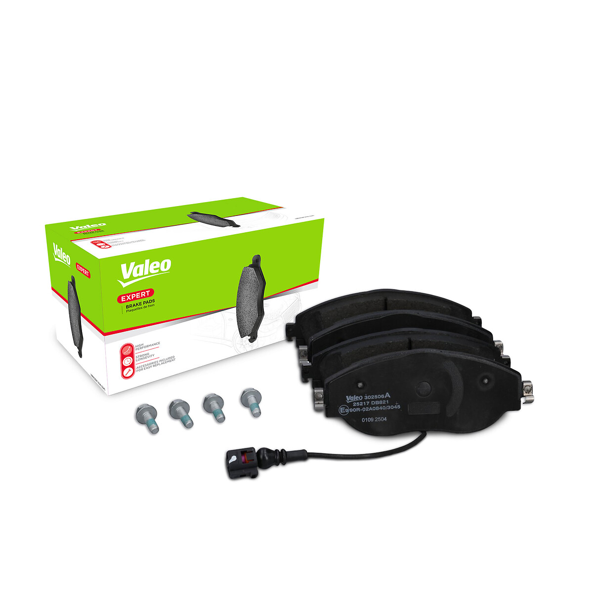 VALEO Bremseklodser 302506a foraksel for VW CUPRA AUDI