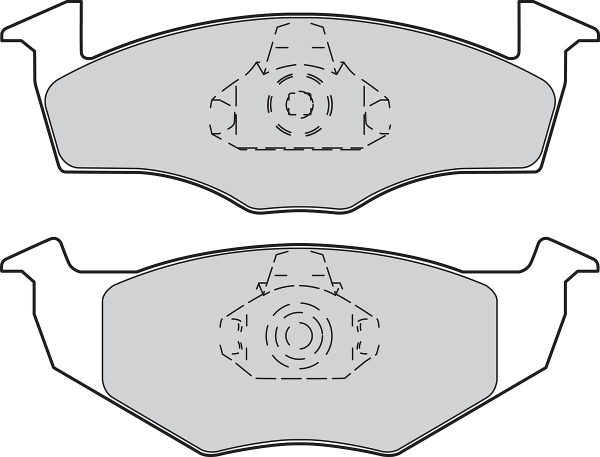 VALEO Bremseklodser 301403 foraksel for VW