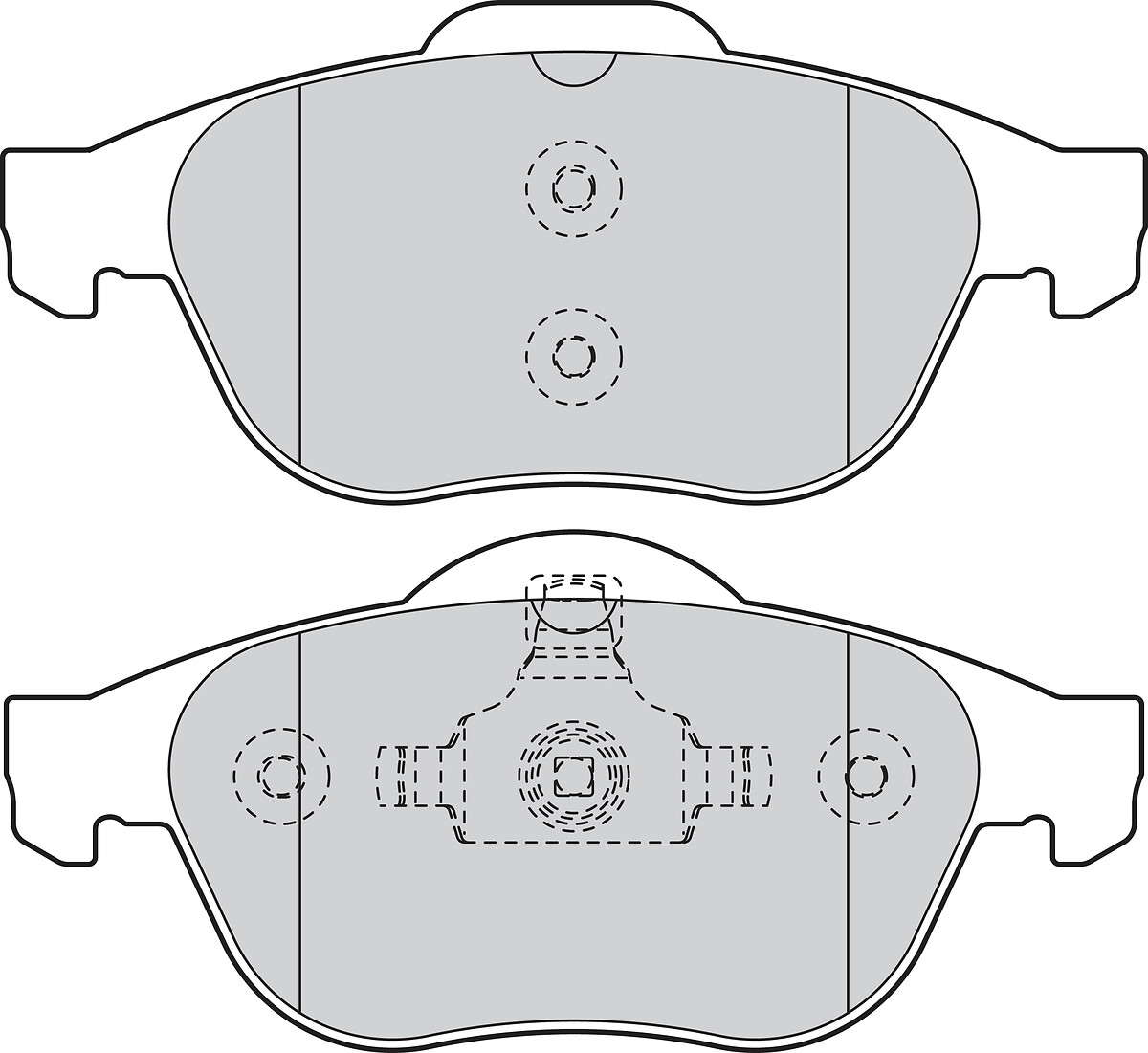 VALEO Bremseklodser 301566 foraksel for RENAULT