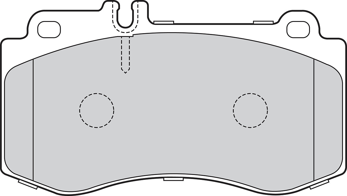 VALEO Bremseklodser 302226 foraksel for MERCEDES-BENZ MERCEDES-BENZ (BBDC)