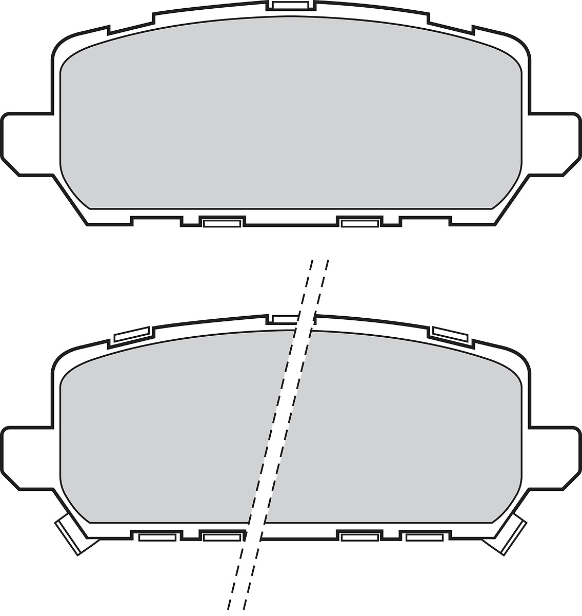VALEO Bremseklodser 302314 bagaksel for HONDA HONDA (GAC)