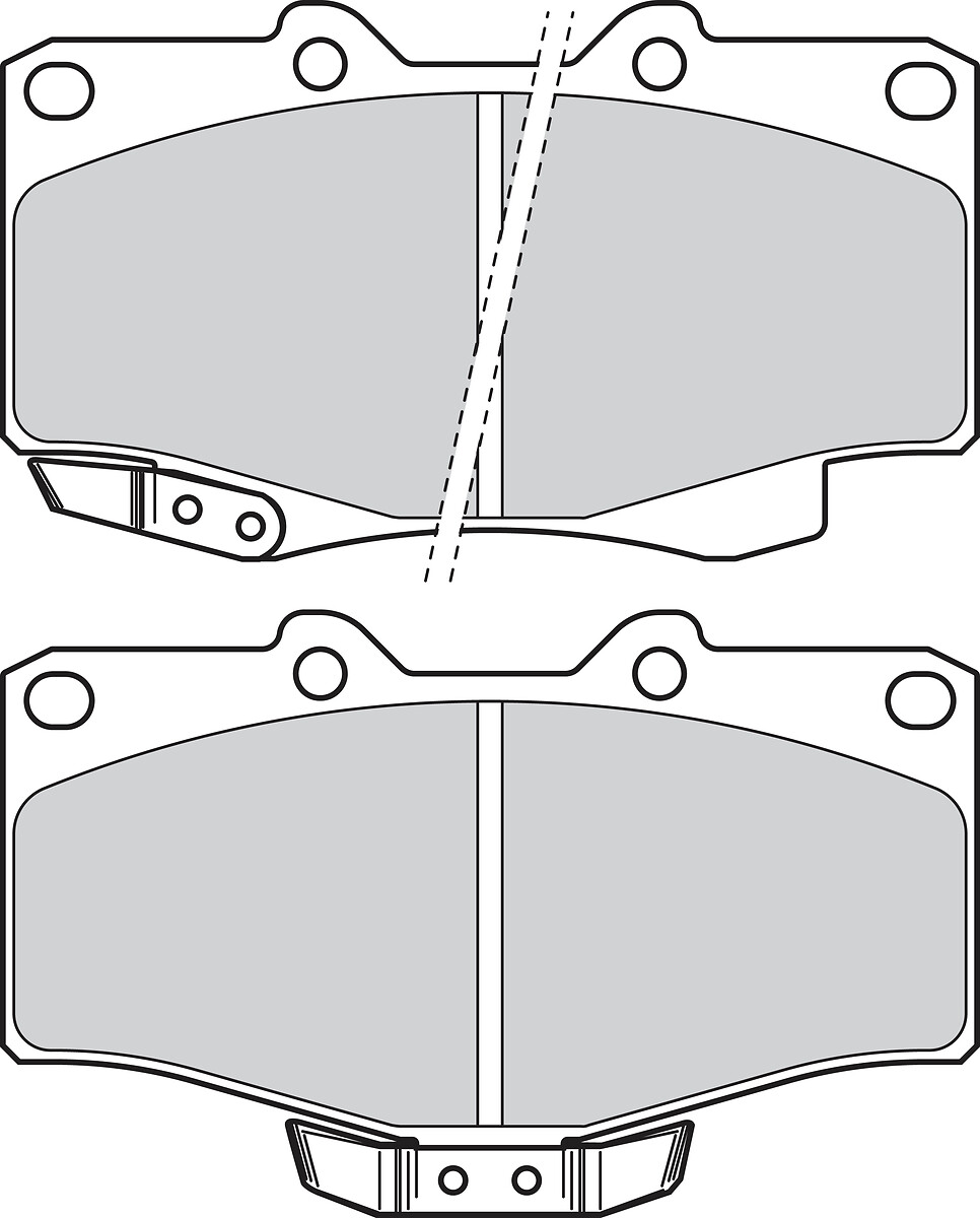 VALEO Bremseklodser 302331 foraksel for TOYOTA VW