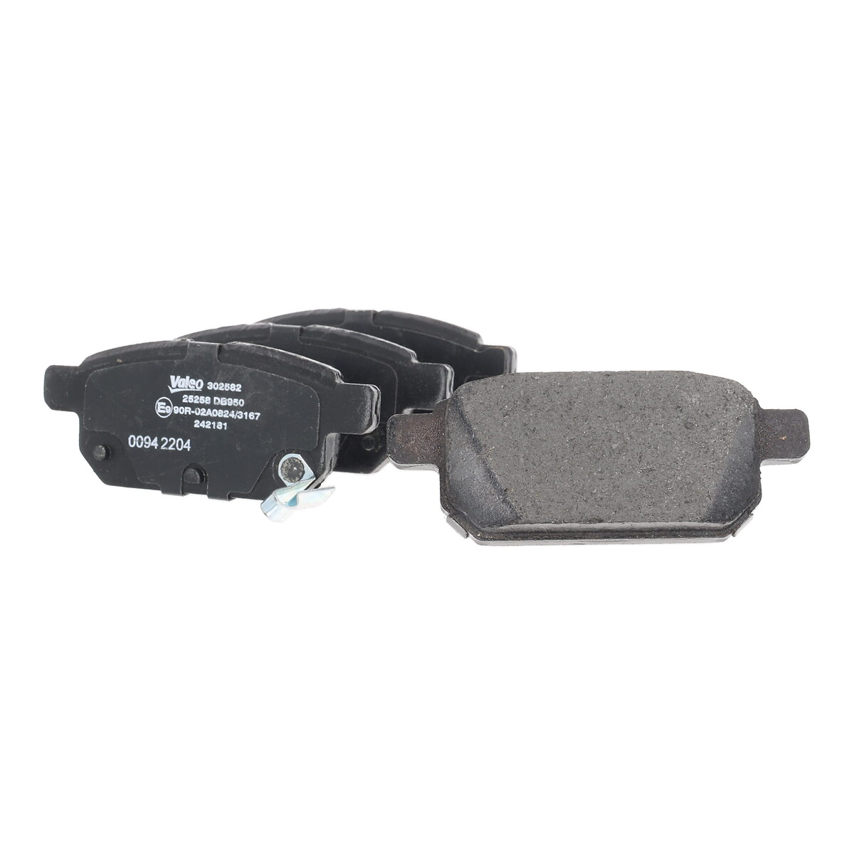 VALEO Bremseklodser 302582 bagaksel for SUZUKI MARUTI