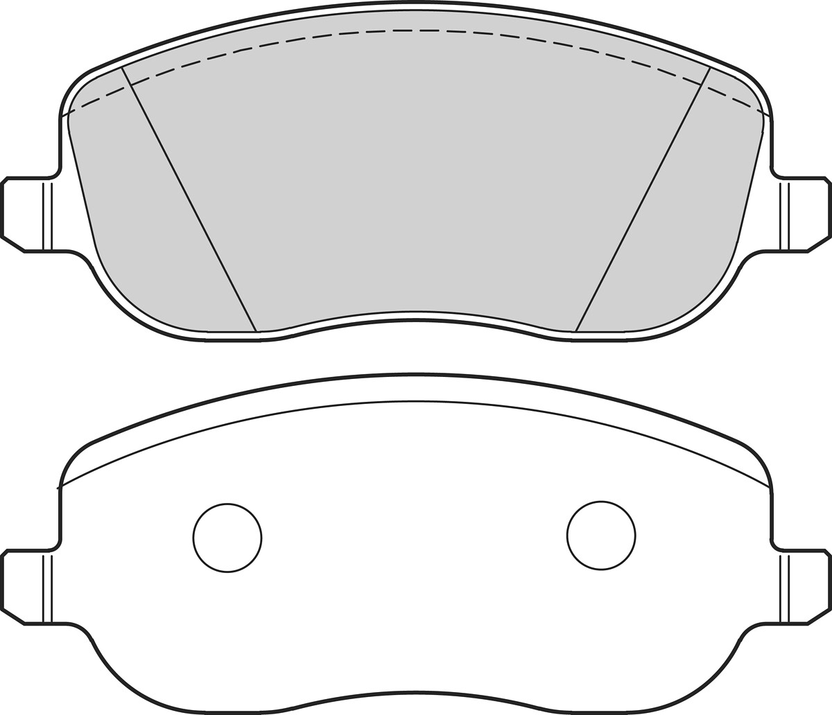 VALEO Bremseklodser 302035 foraksel for PEUGEOT LANCIA