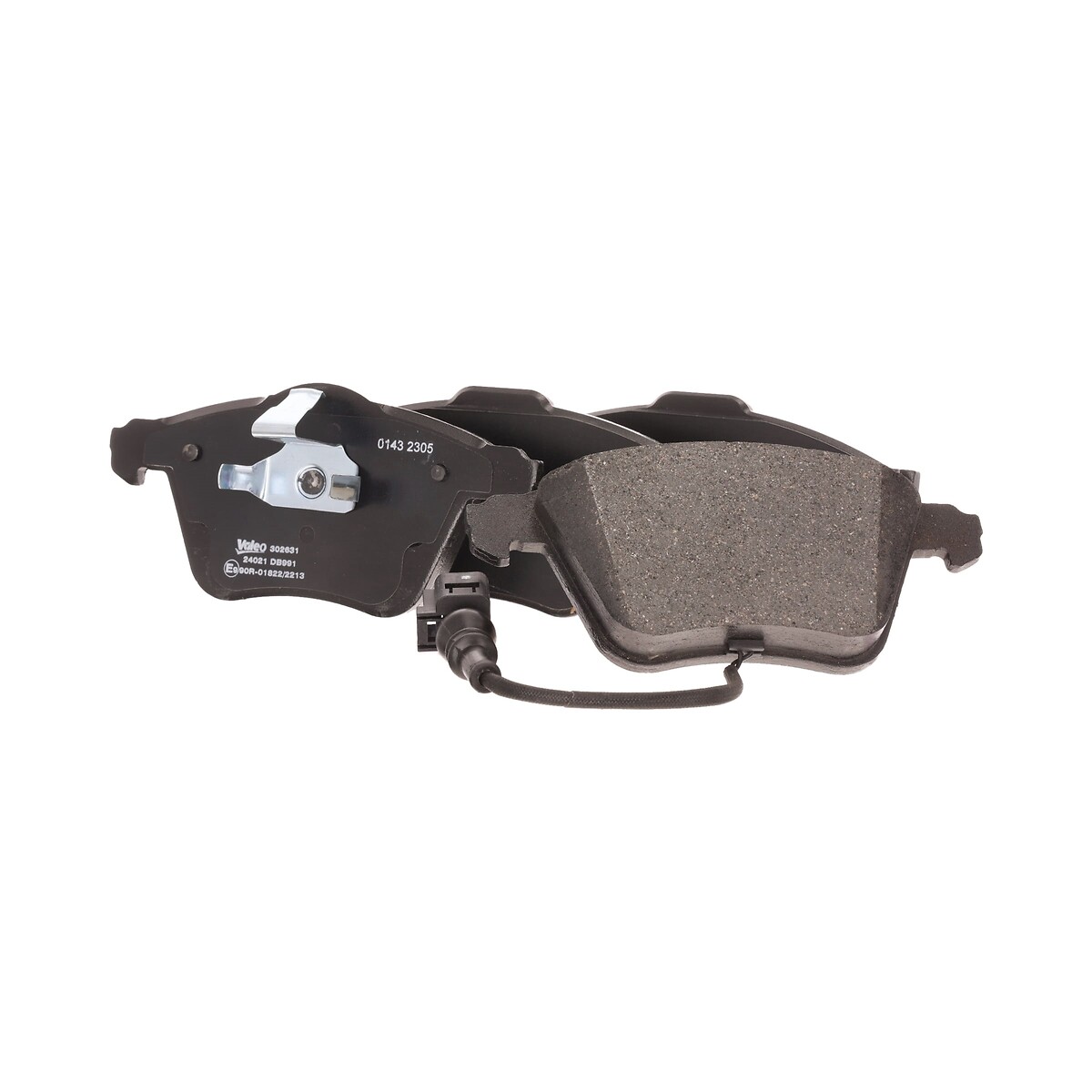 VALEO Bremseklodser 302631 foraksel for VW AUDI