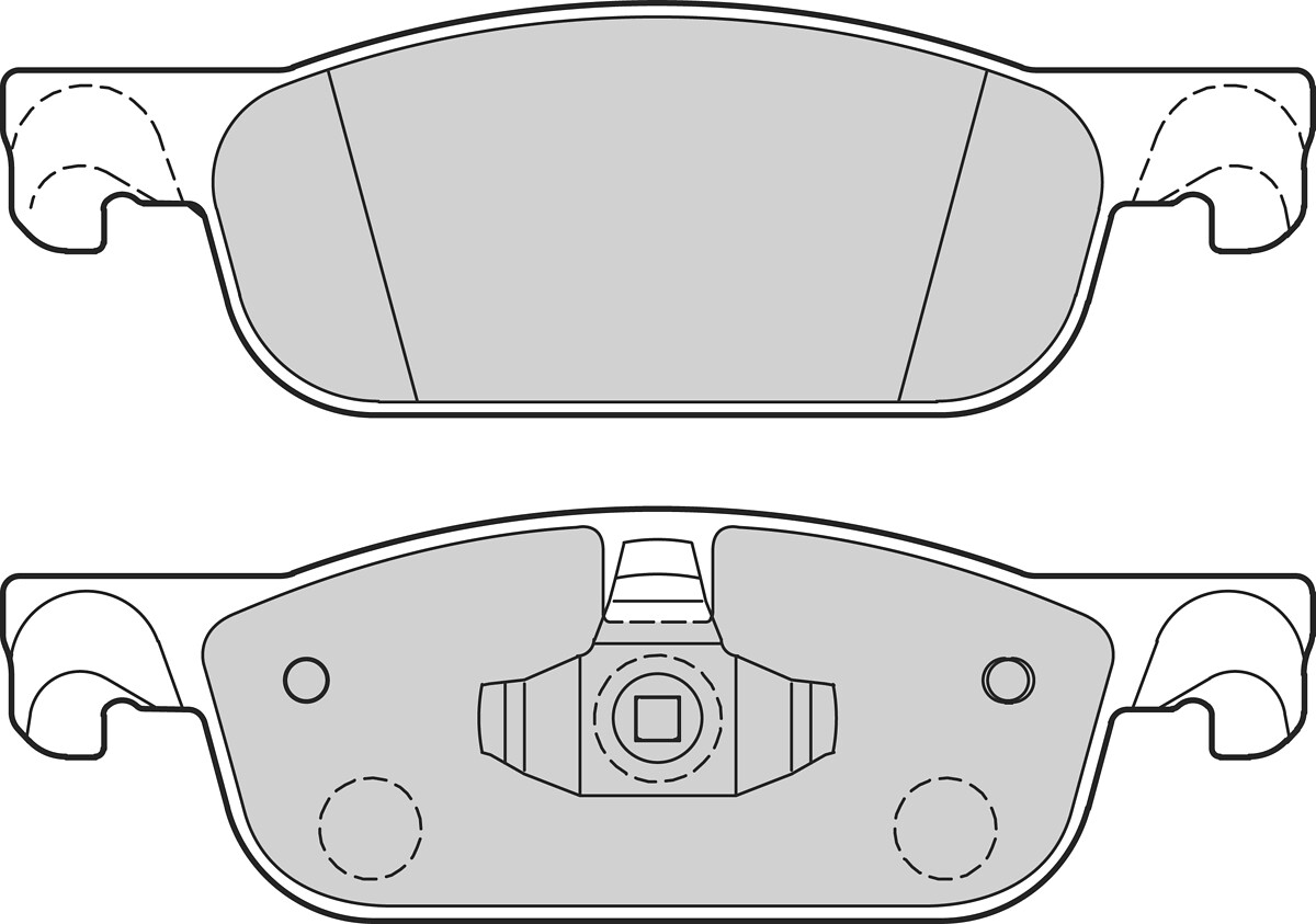 VALEO Bremseklodser 302243 foraksel for DACIA