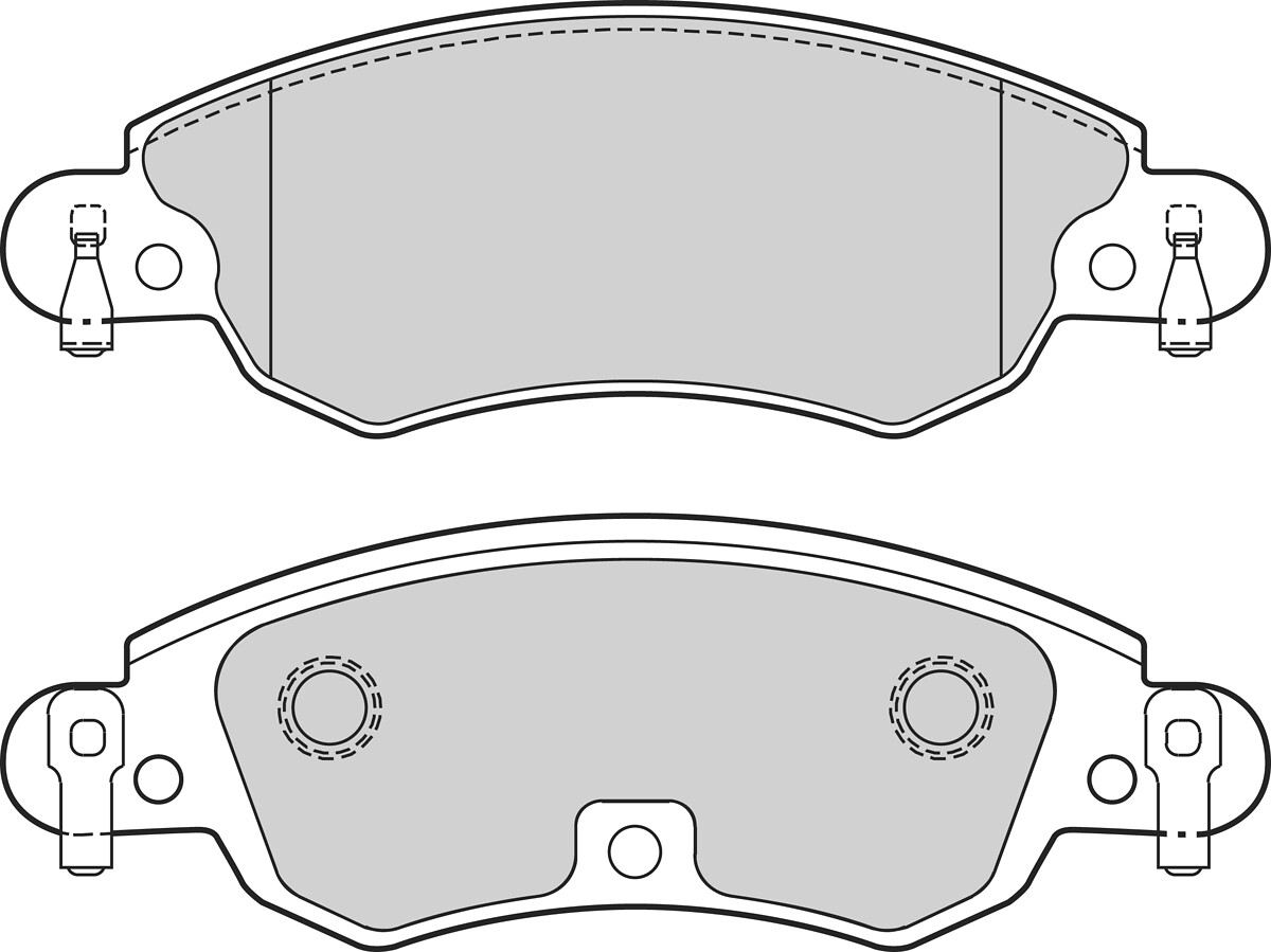 VALEO Bremseklodser 302618 foraksel for CITROËN