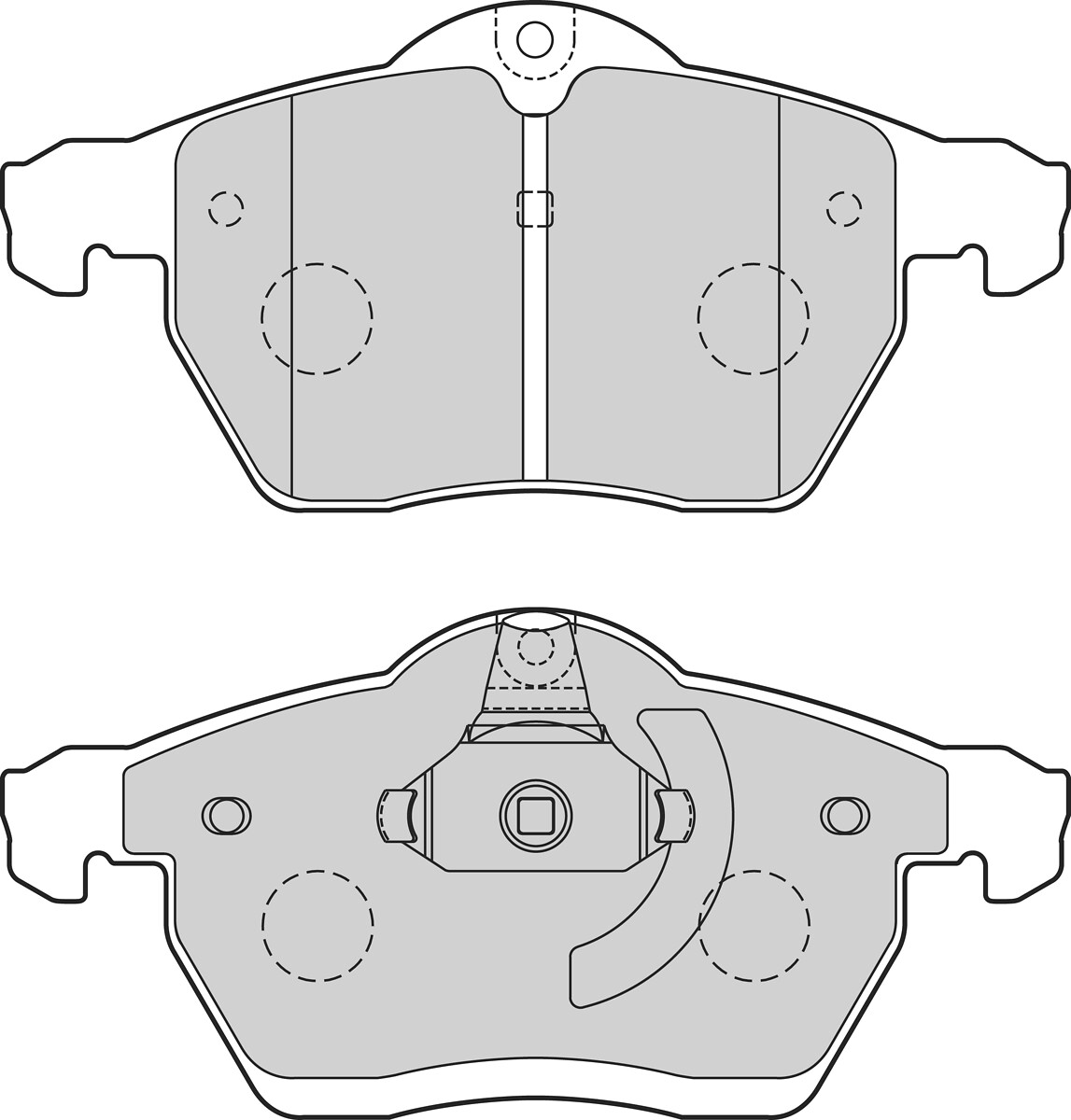 VALEO Bremseklodser 302641 foraksel for OPEL SAAB VAUXHALL