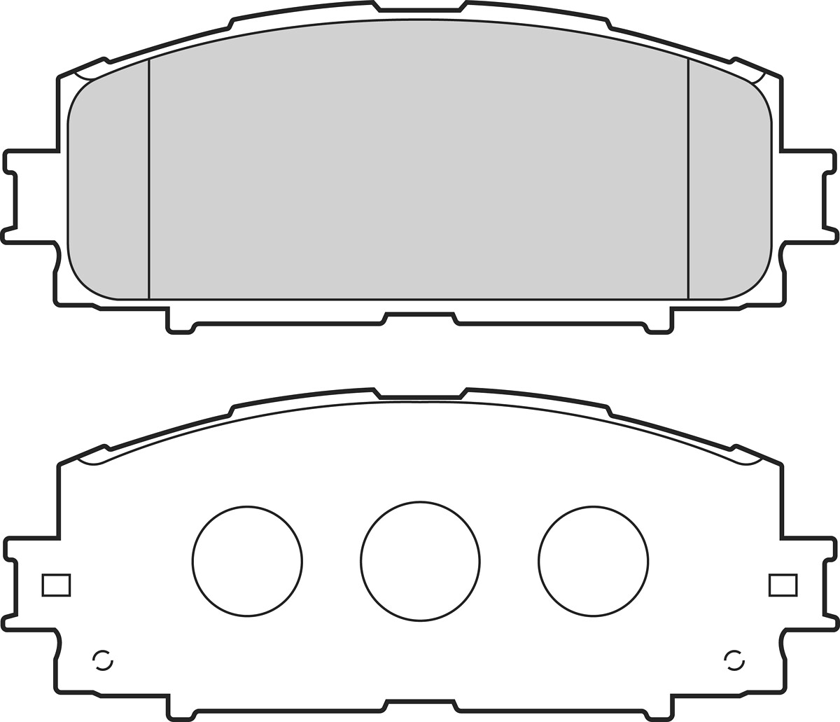 VALEO Bremseklodser 302647 foraksel for TOYOTA (FAW)