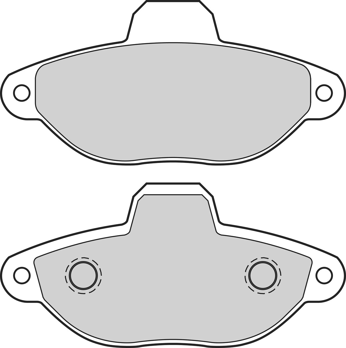 VALEO Bremseklodser 302653 foraksel for FORD FIAT LANCIA