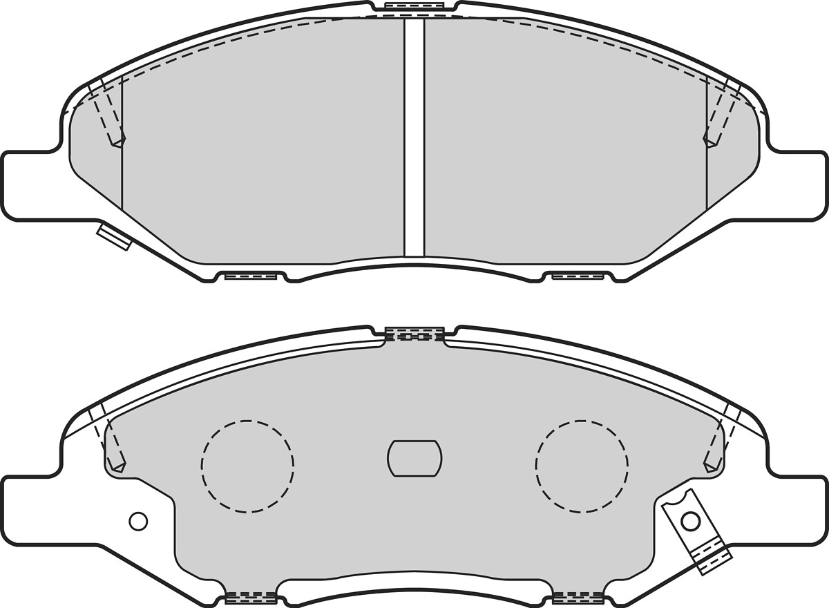 VALEO Bremseklodser 302661 foraksel for NISSAN RENAULT