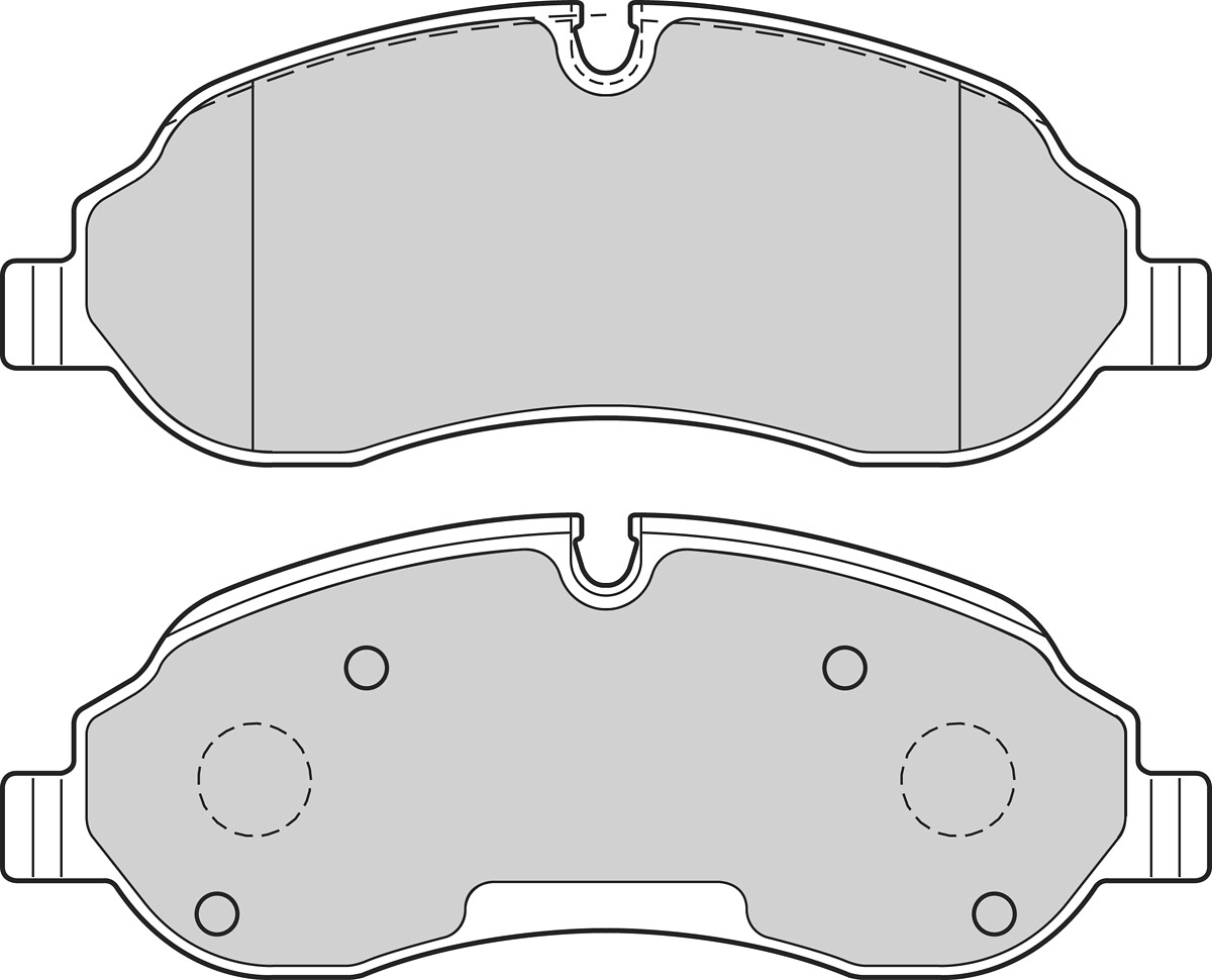 VALEO Bremseklodser 302664 foraksel for FORD FORD (JMC)