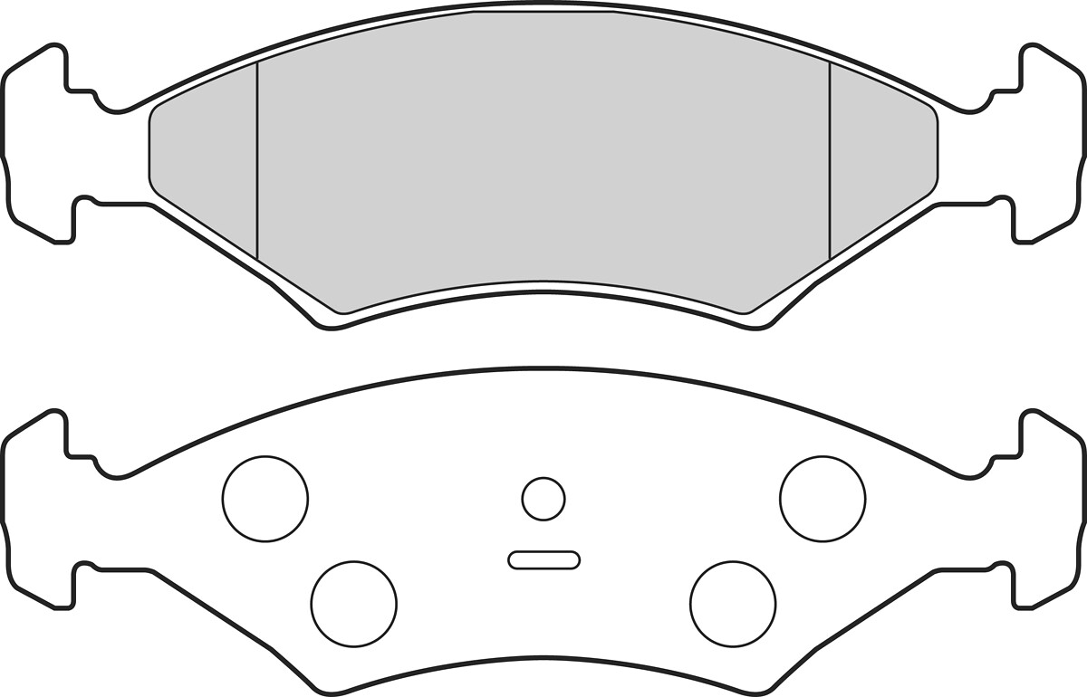 VALEO Bremseklodser 302719 foraksel for FORD MAZDA