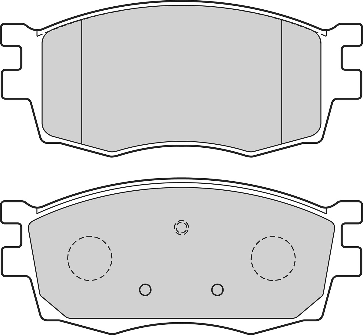 VALEO Bremseklodser 302725 foraksel for HYUNDAI