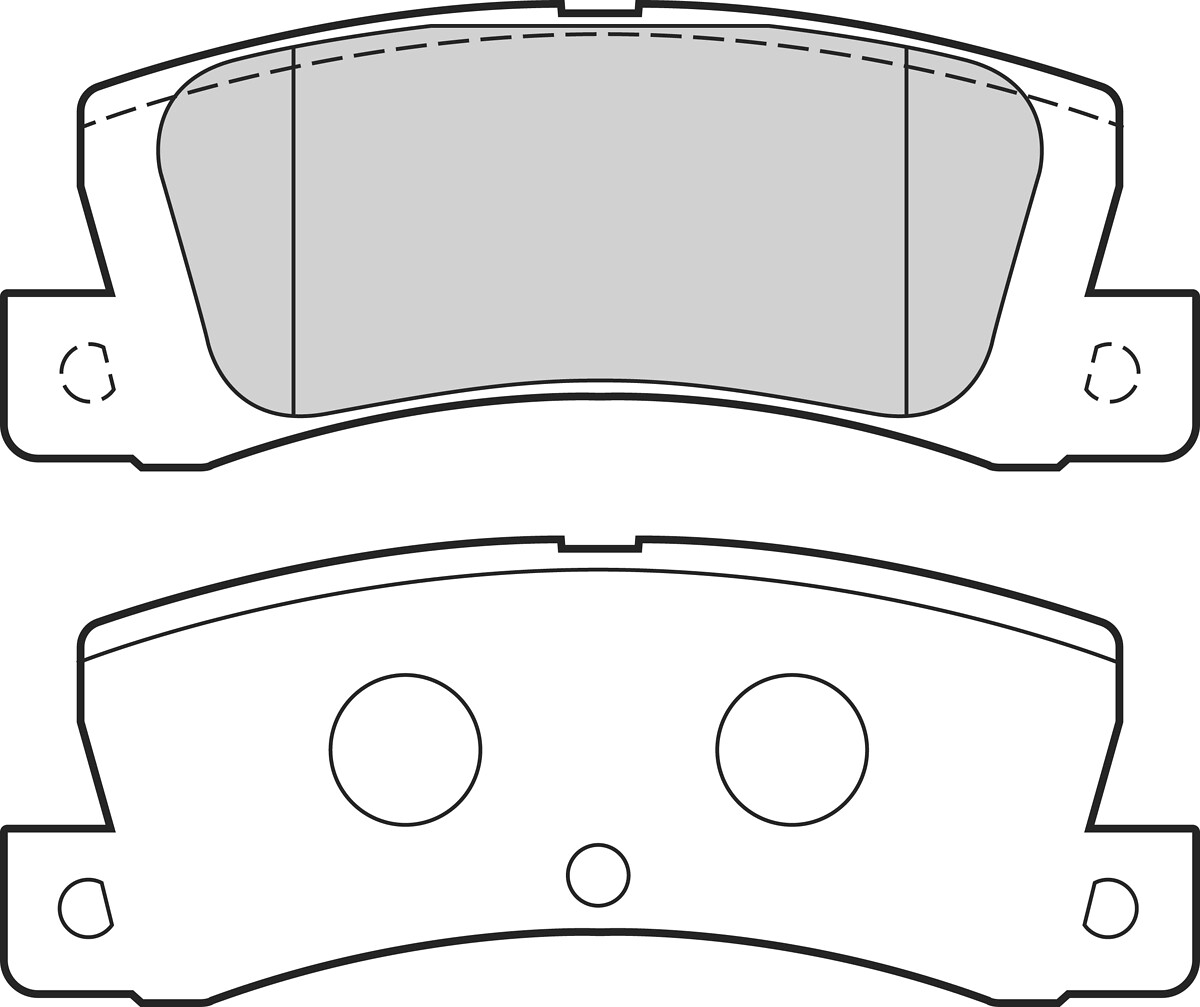VALEO Bremseklodser 302741 bagaksel for LEXUS TOYOTA