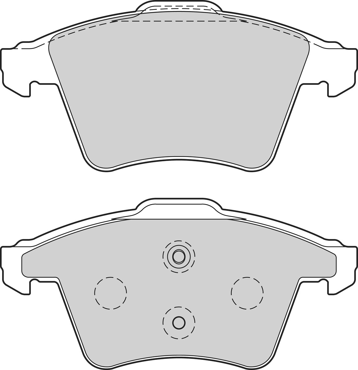 VALEO Bremseklodser 302746 foraksel for VW