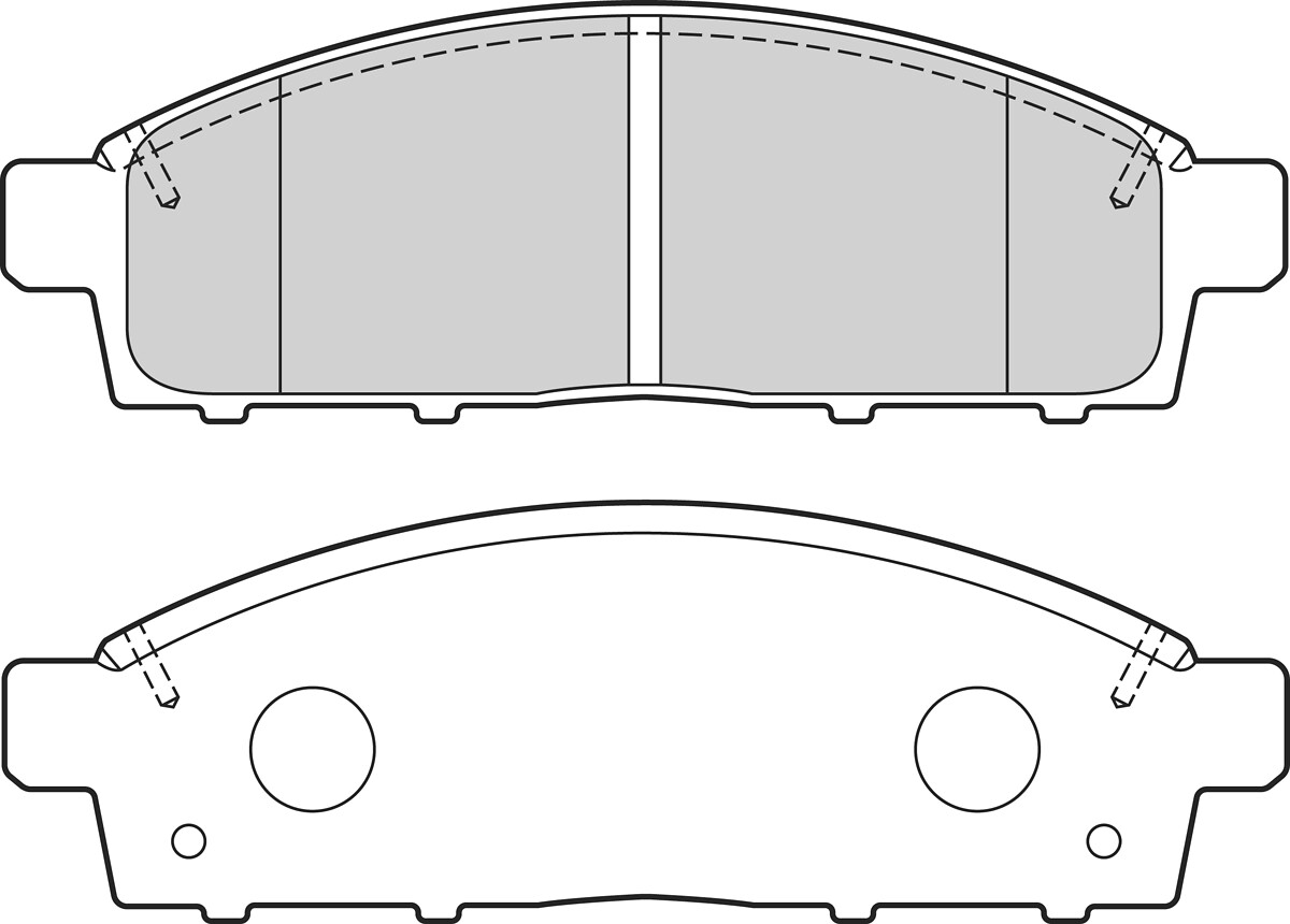 VALEO Bremseklodser 302753 foraksel for FIAT MITSUBISHI