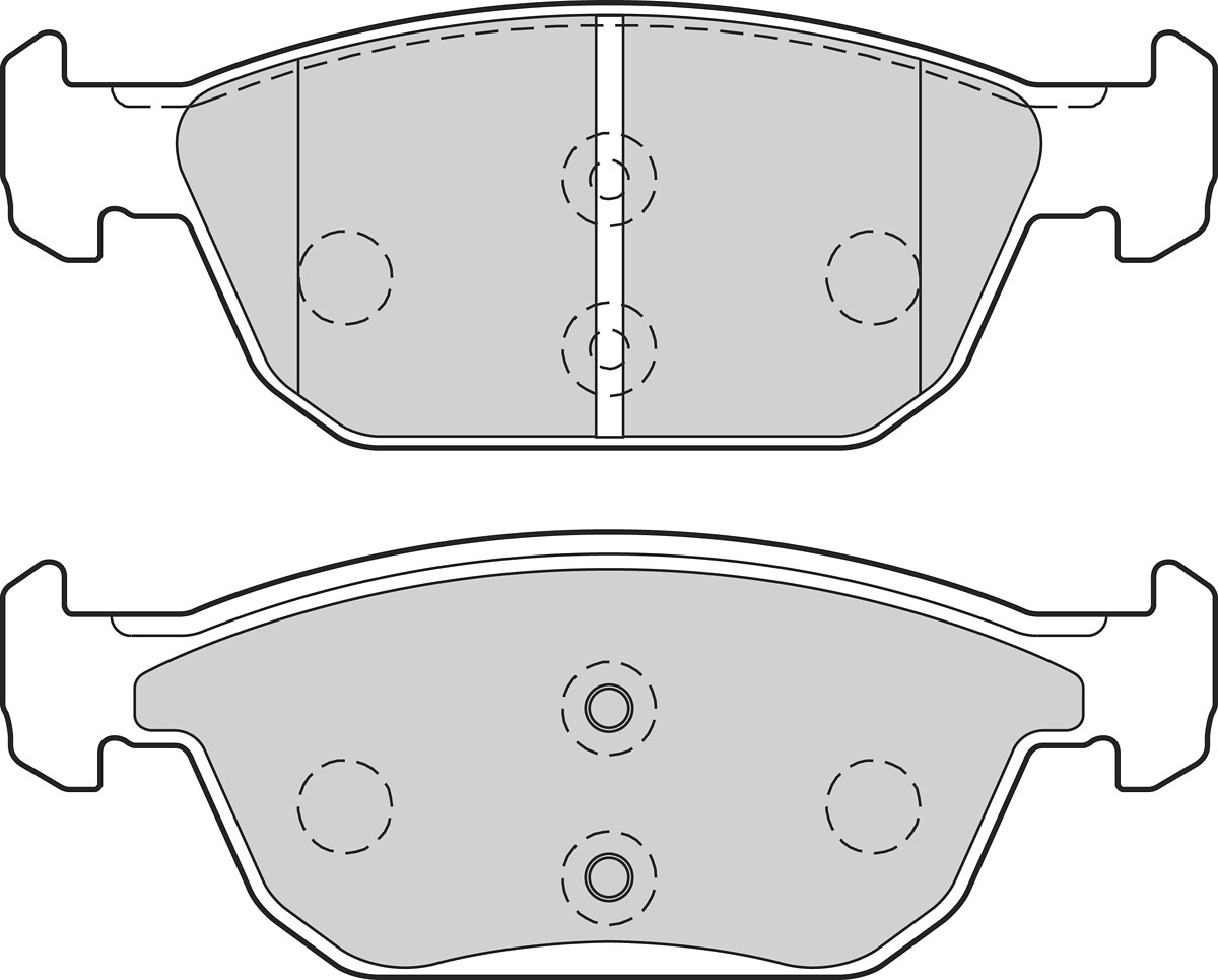 VALEO Bremseklodser 302765 foraksel for HONDA