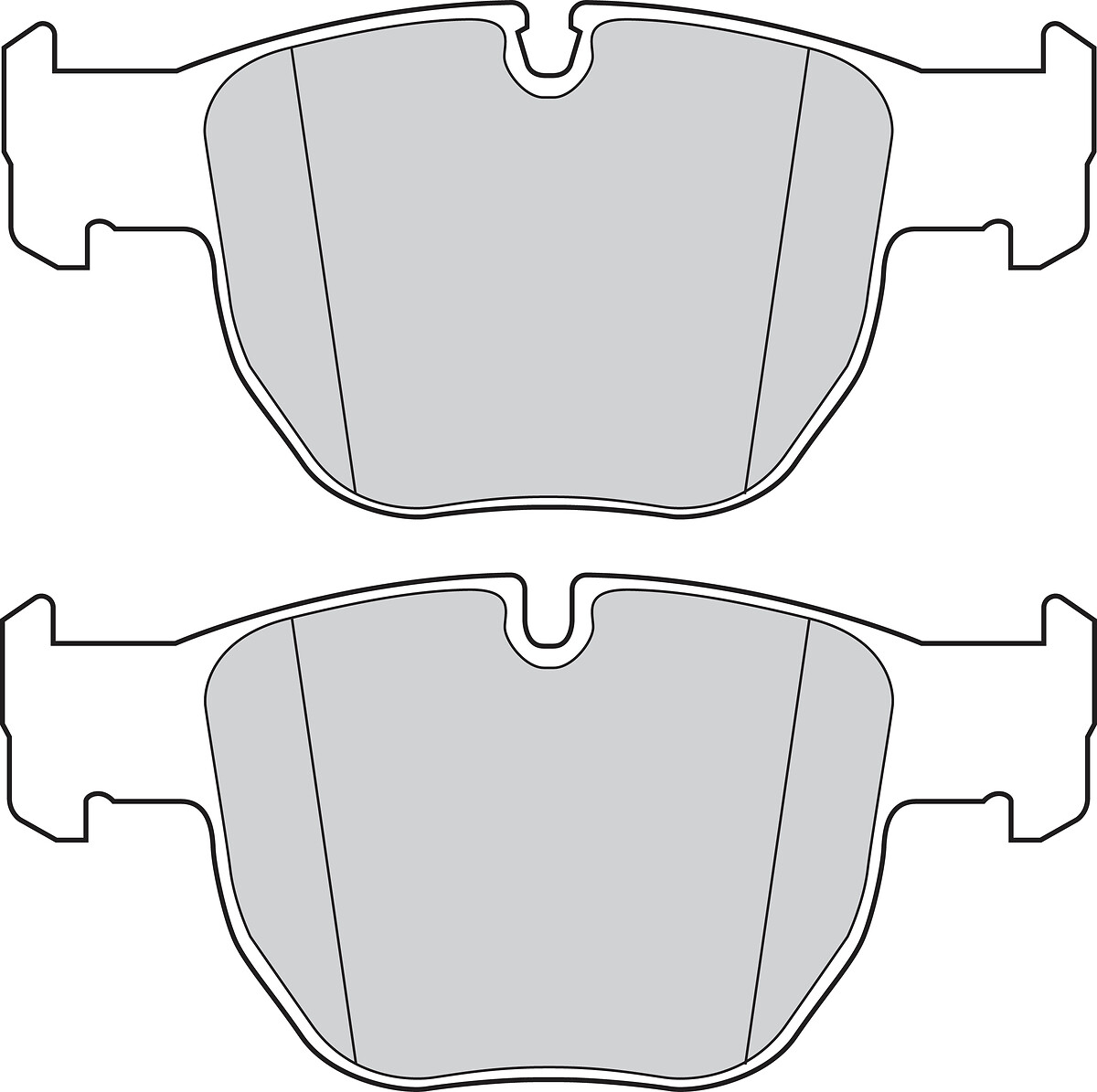 VALEO Bremseklodser 302824 foraksel for LAND ROVER