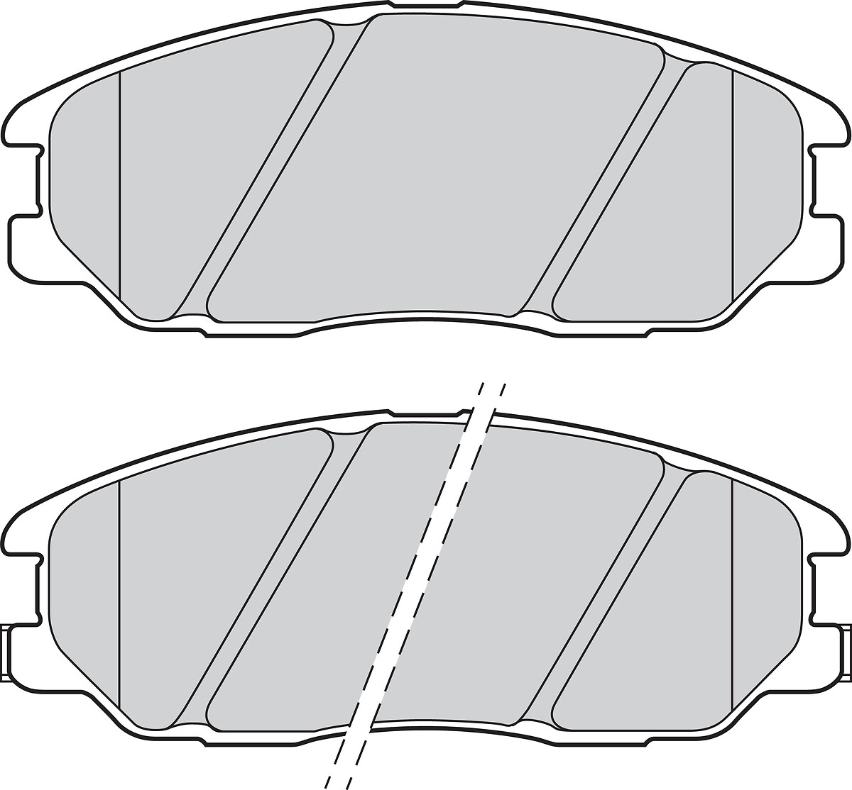 VALEO Bremseklodser 302819 foraksel for KIA