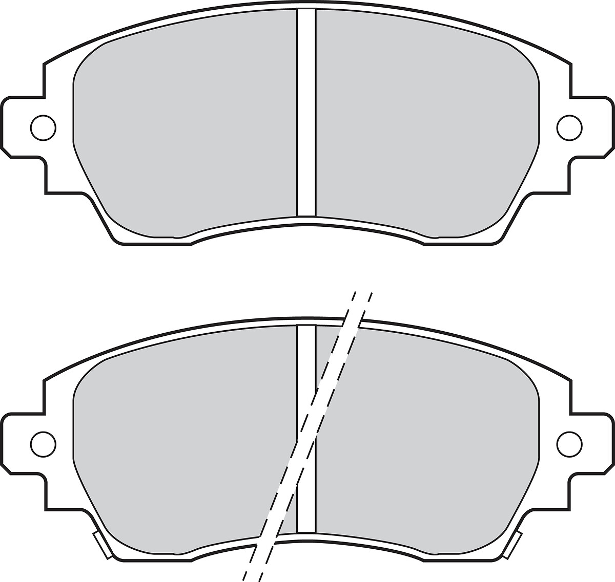 VALEO Bremseklodser 302829 foraksel for TOYOTA