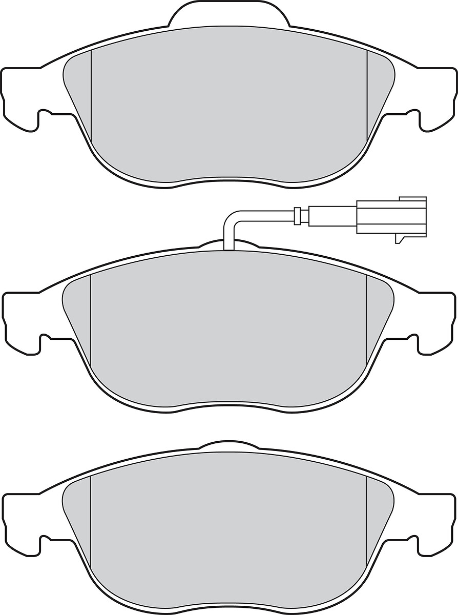 VALEO Bremseklodser 302833 foraksel for LANCIA ALFA ROMEO
