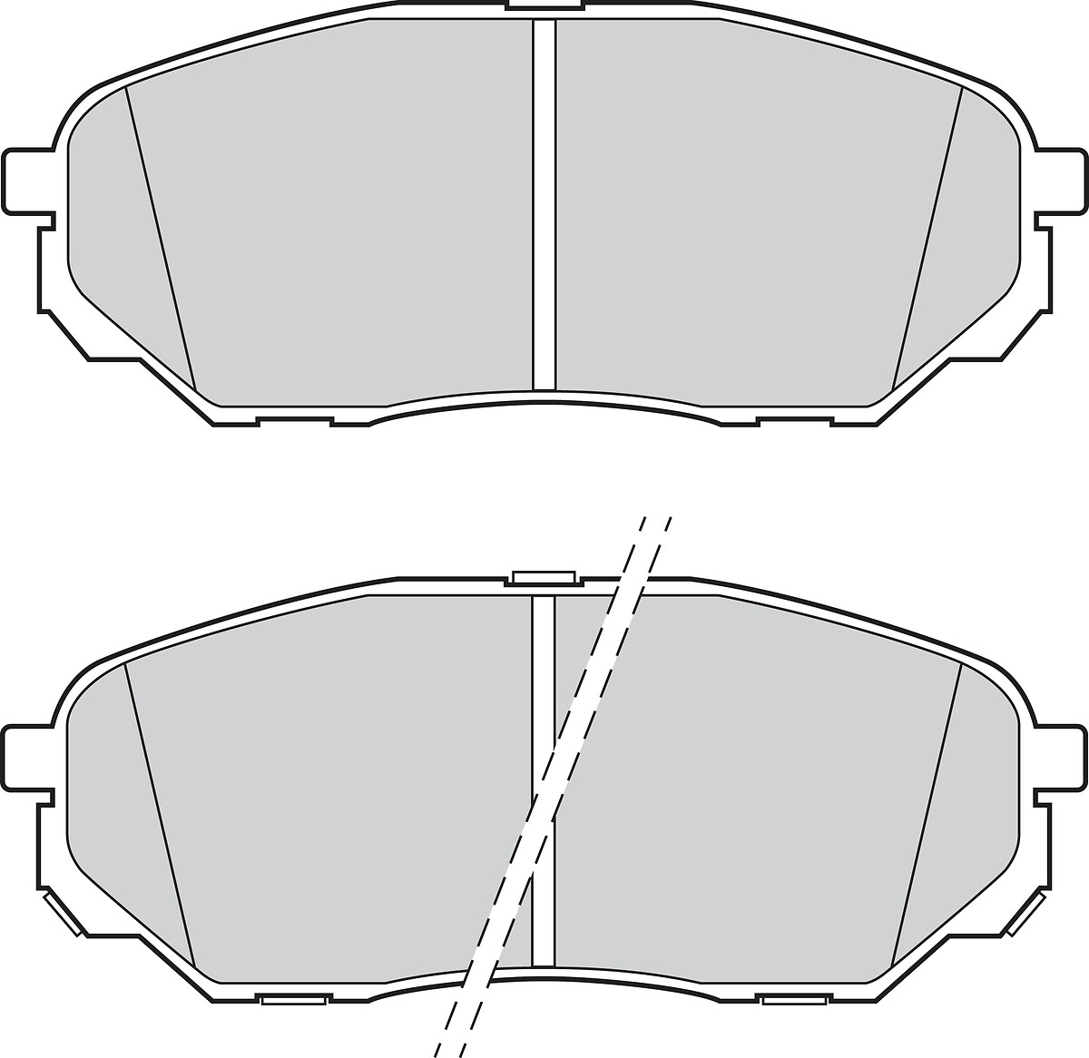 VALEO Bremseklodser 302898 foraksel for HYUNDAI KIA