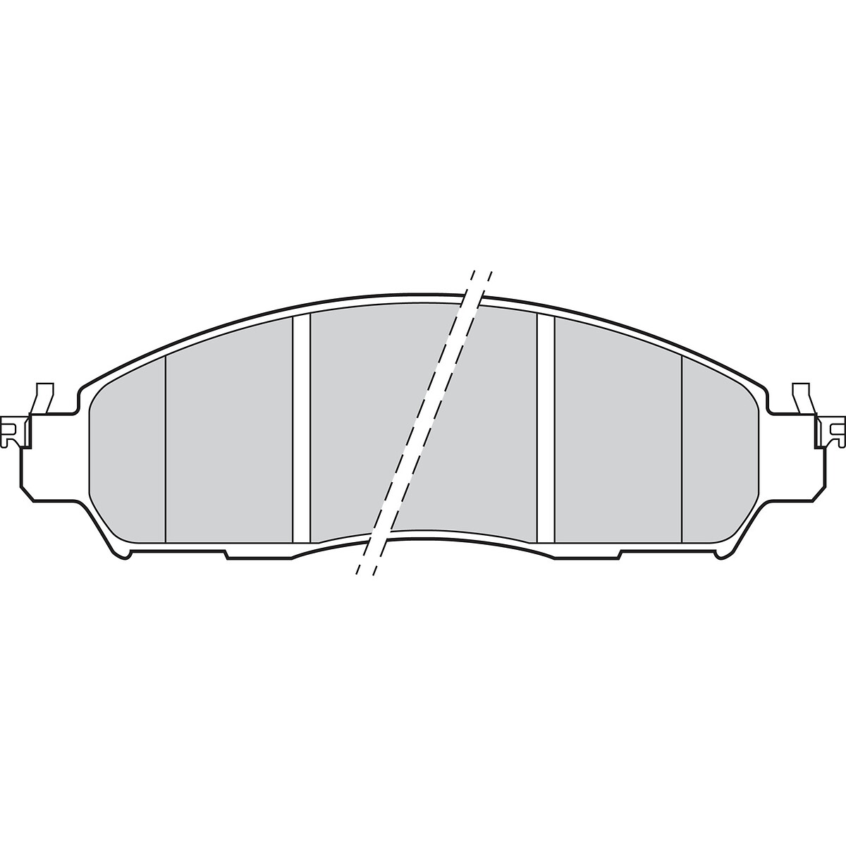 VALEO Bremseklodser 302937 foraksel for KAWEI AUTO NISSAN (DFAC) NISSAN