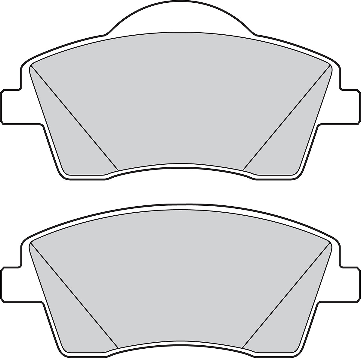 VALEO Bremseklodser 302934 foraksel for VOLVO ASIA