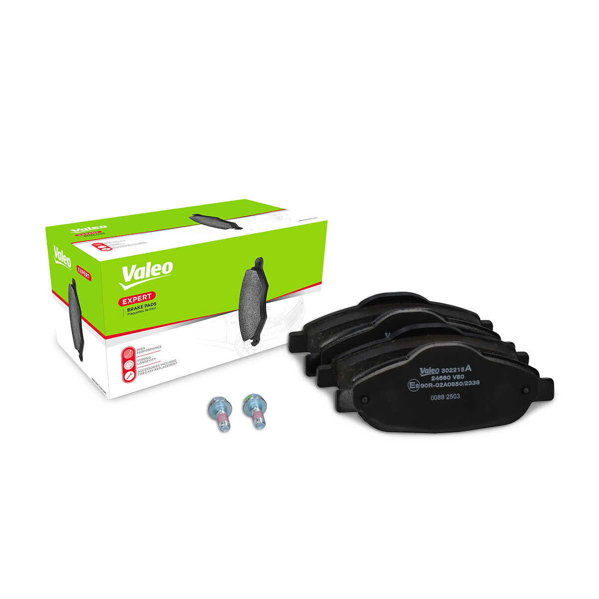 VALEO Bremseklodser 302215A foraksel for PEUGEOT