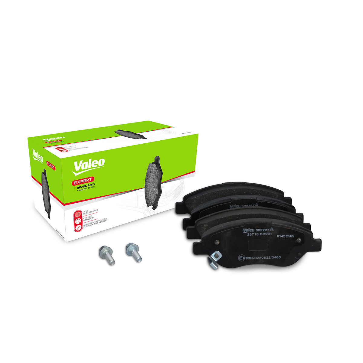 VALEO Bremseklodser 302727a foraksel for FIAT