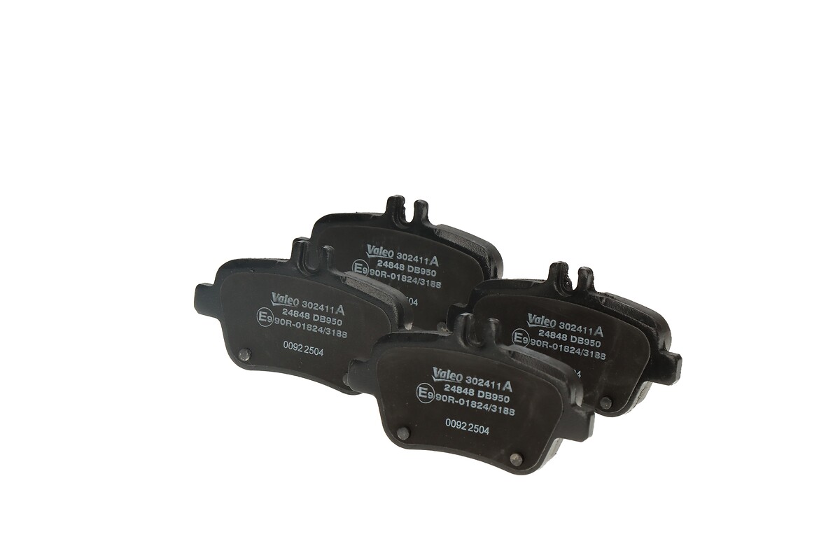 VALEO Bremseklodser 302411a bagaksel for MERCEDES-BENZ MERCEDES-BENZ (BBDC) INFINITI