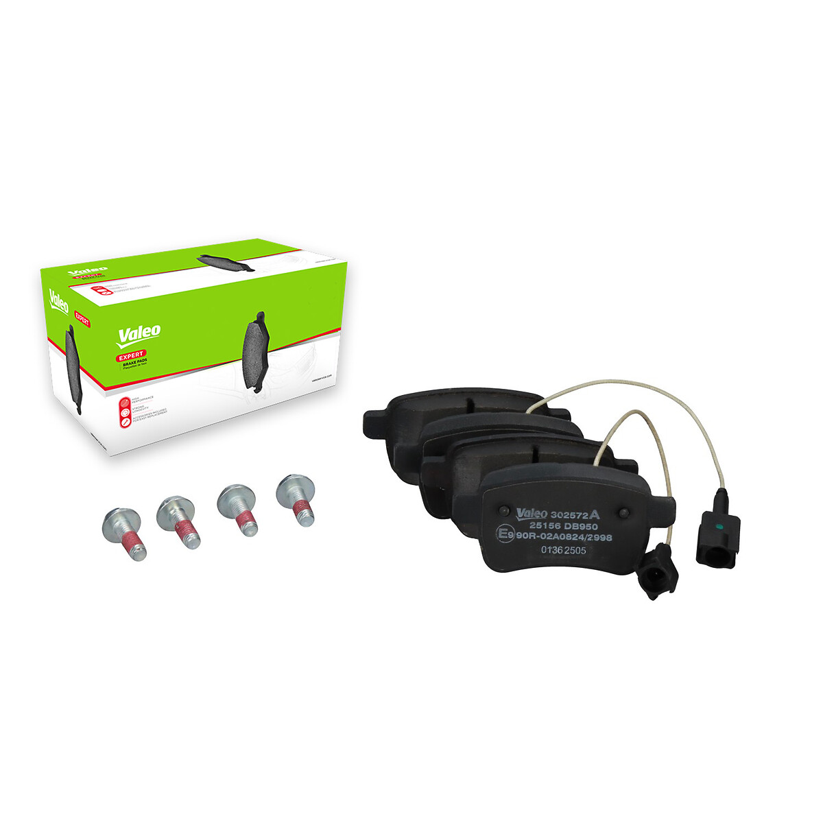 VALEO Bremseklodser 302572a bagaksel for ALFA ROMEO