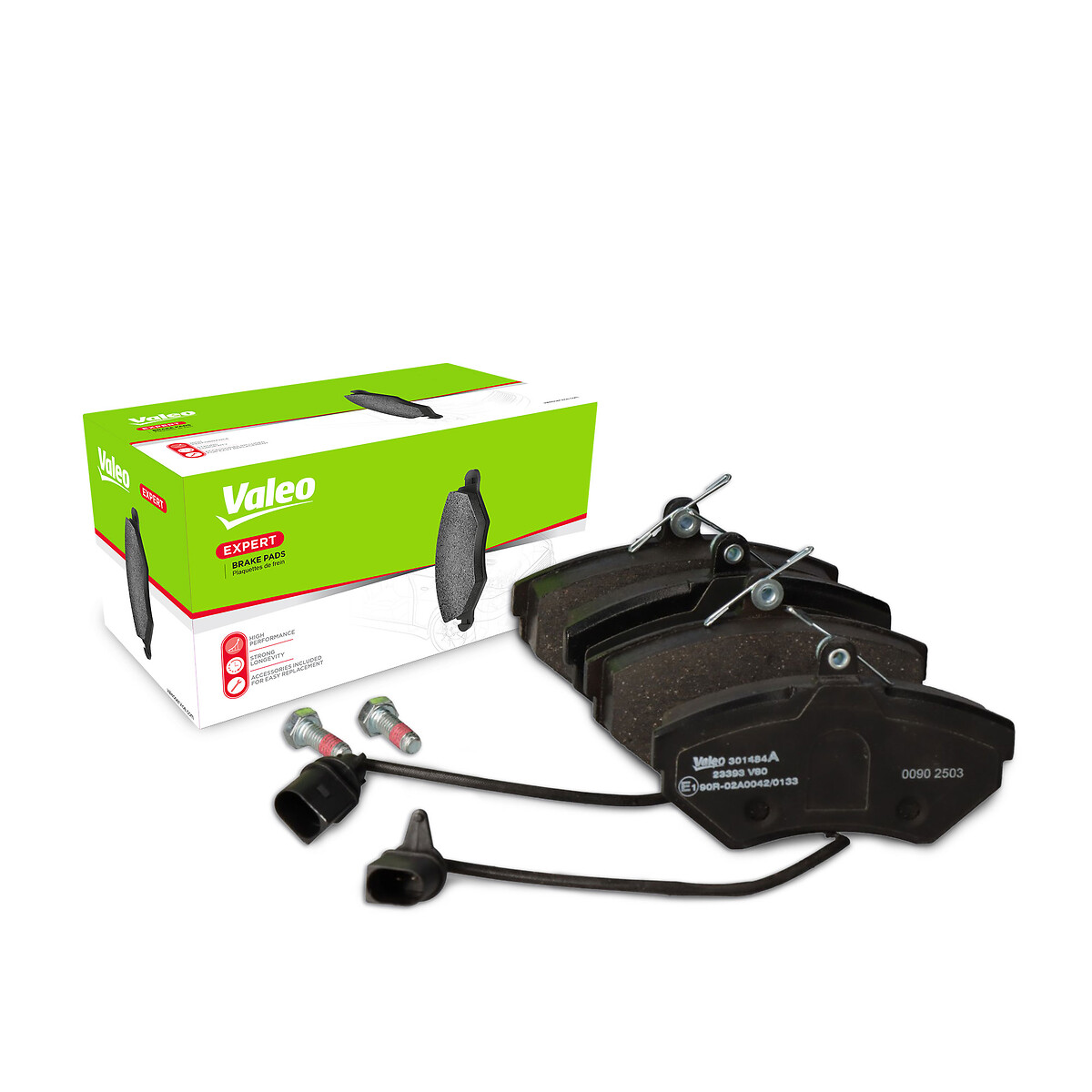 VALEO Bremseklodser 301484a foraksel for VW