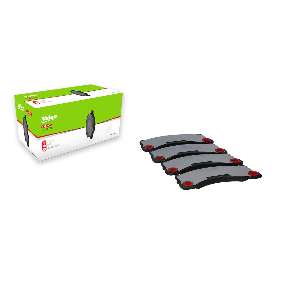 VALEO Bremseklodser 302296a foraksel for PORSCHE VW