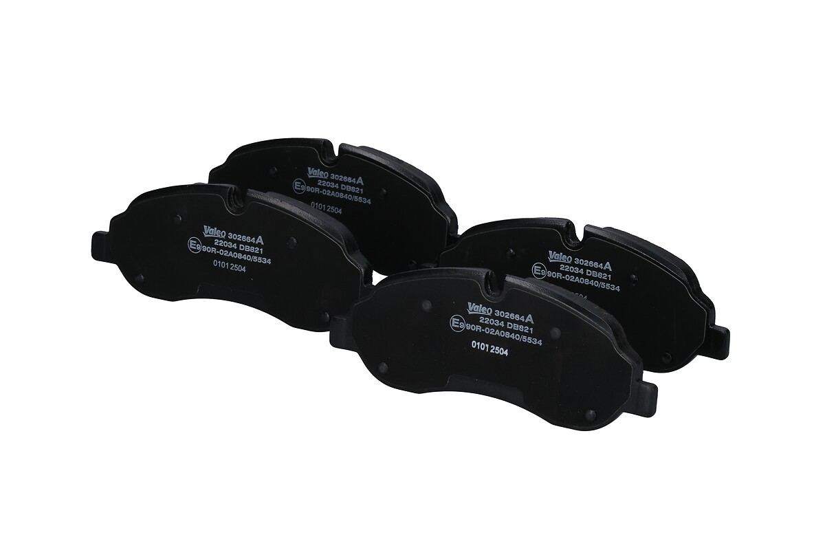 VALEO Bremseklodser 302664a foraksel for FORD FORD (JMC)