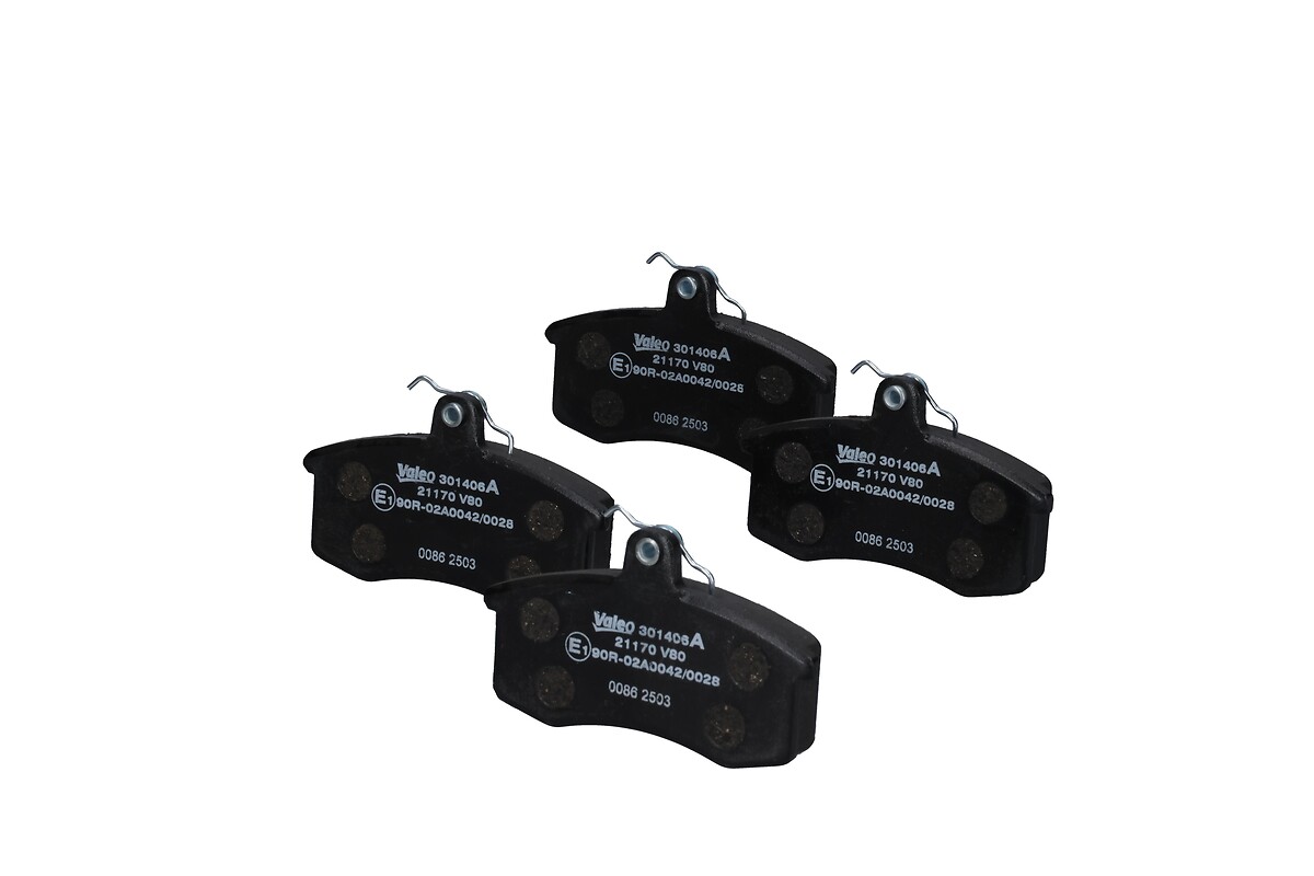 VALEO Bremseklodser 301406a foraksel for LADA DATSUN
