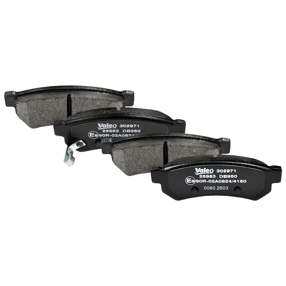 VALEO Bremseklodser 302971 bagaksel for CHEVROLET (SGM)