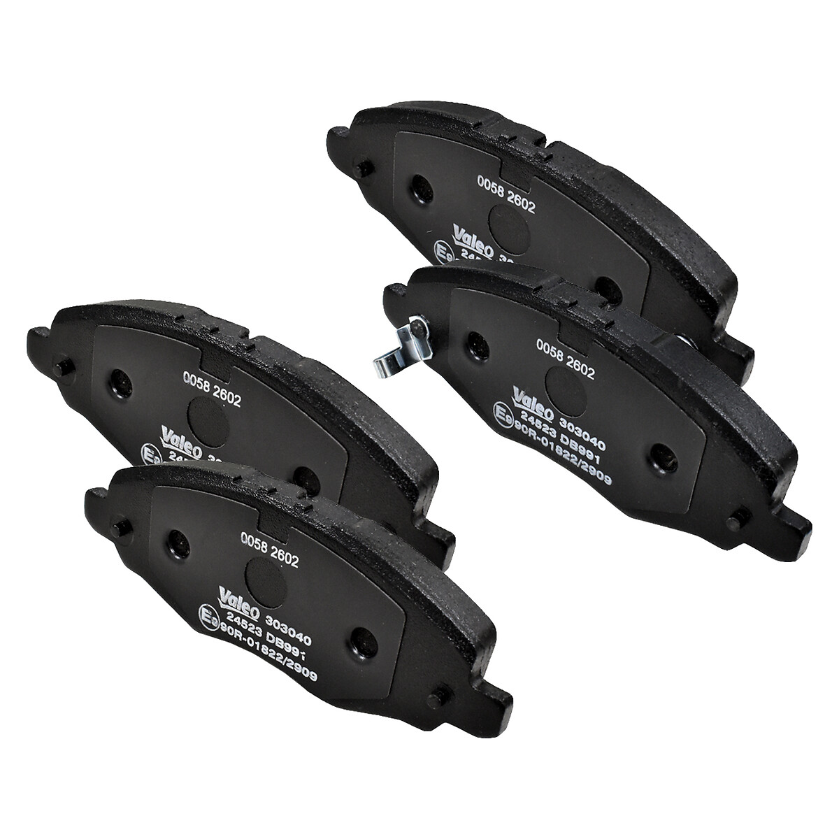 VALEO Bremseklodser 303040 foraksel for TOYOTA