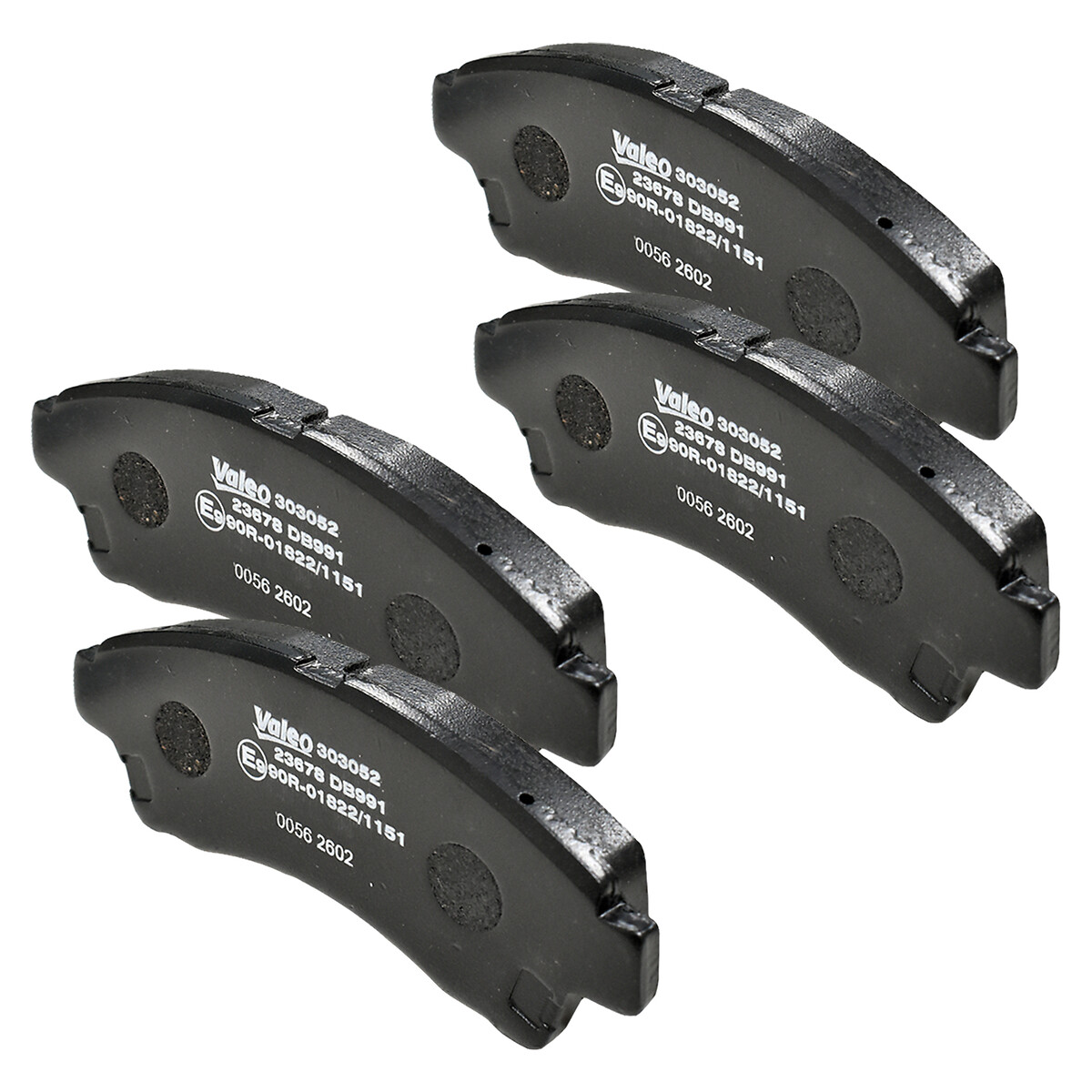 VALEO Bremseklodser 303052 foraksel for FORD ASIA & OCEANIA MAZDA