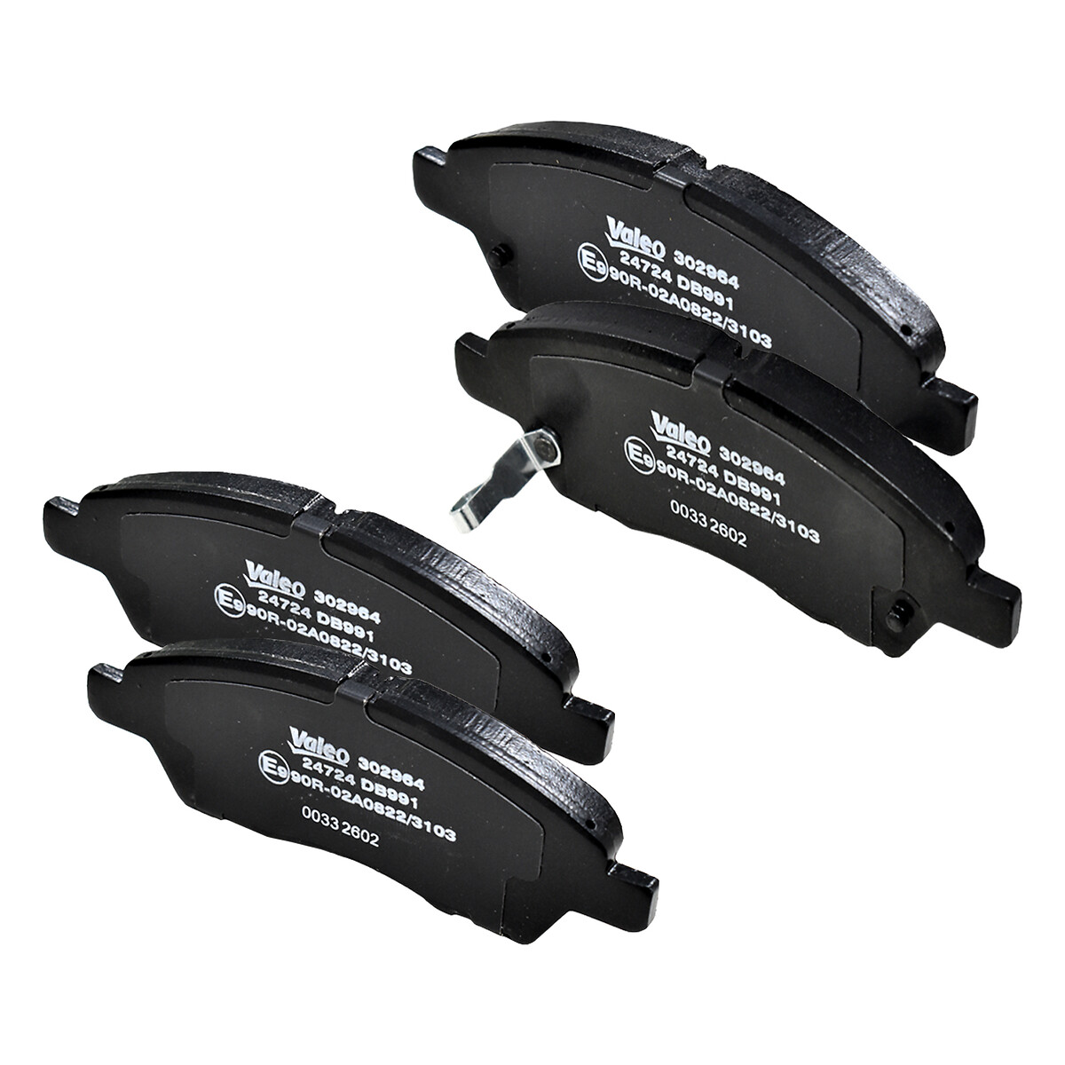 VALEO Bremseklodser 302964 foraksel for NISSAN VENUCIA