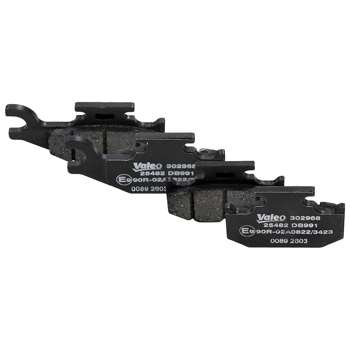 VALEO Bremseklodser 302968 foraksel for RENAULT