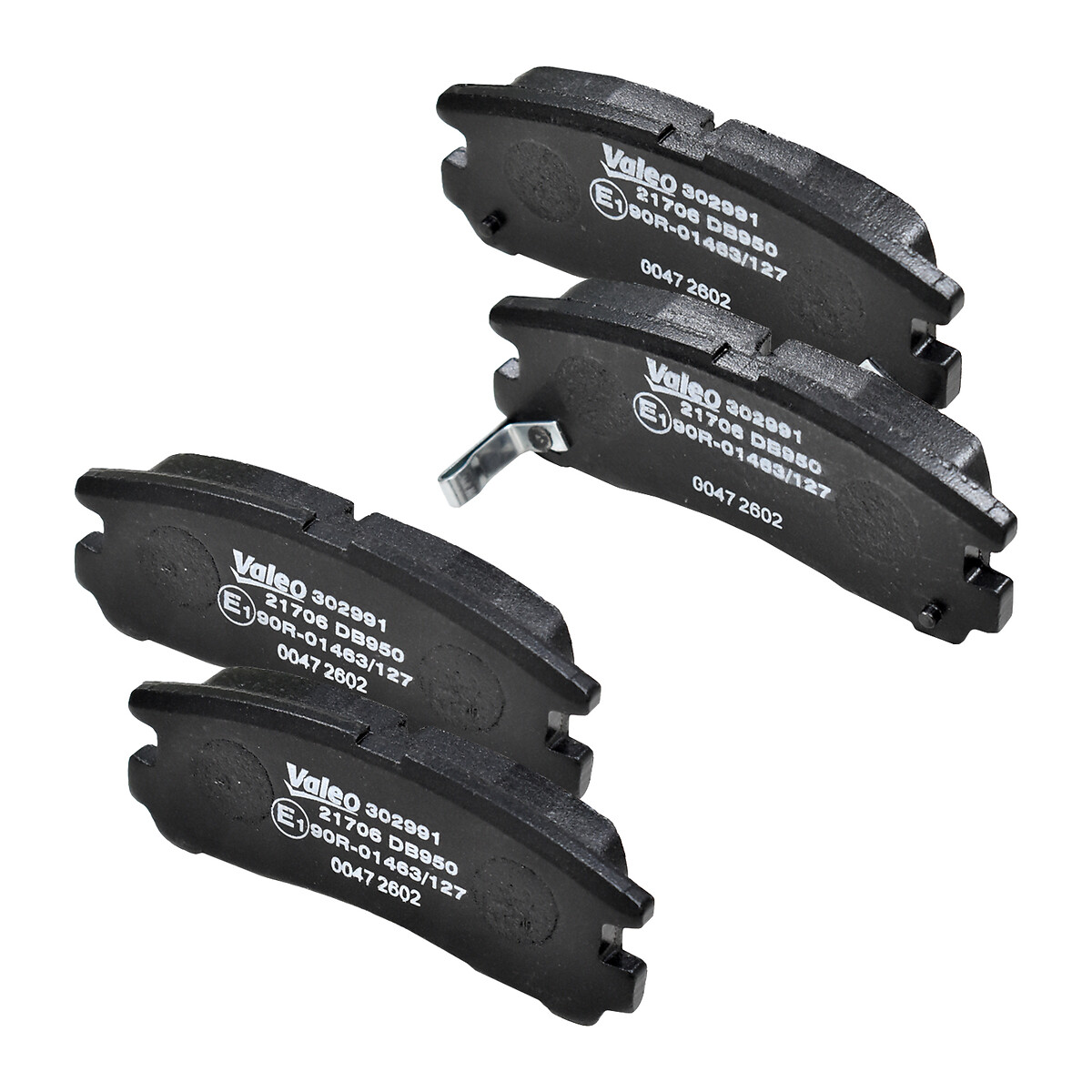 VALEO Bremseklodser 302991 bagaksel for MITSUBISHI PROTON