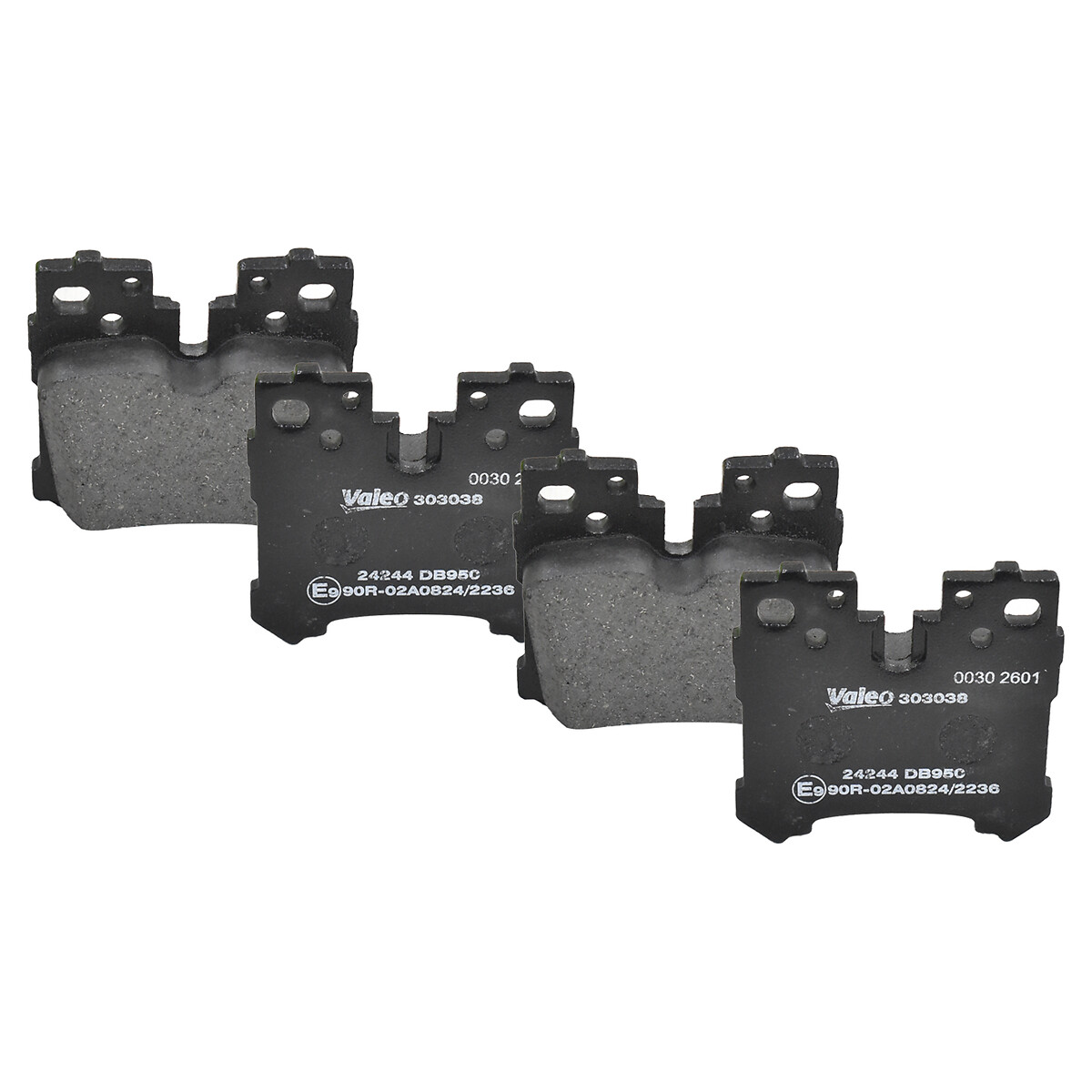 VALEO Bremseklodser 303038 bagaksel for LEXUS TOYOTA