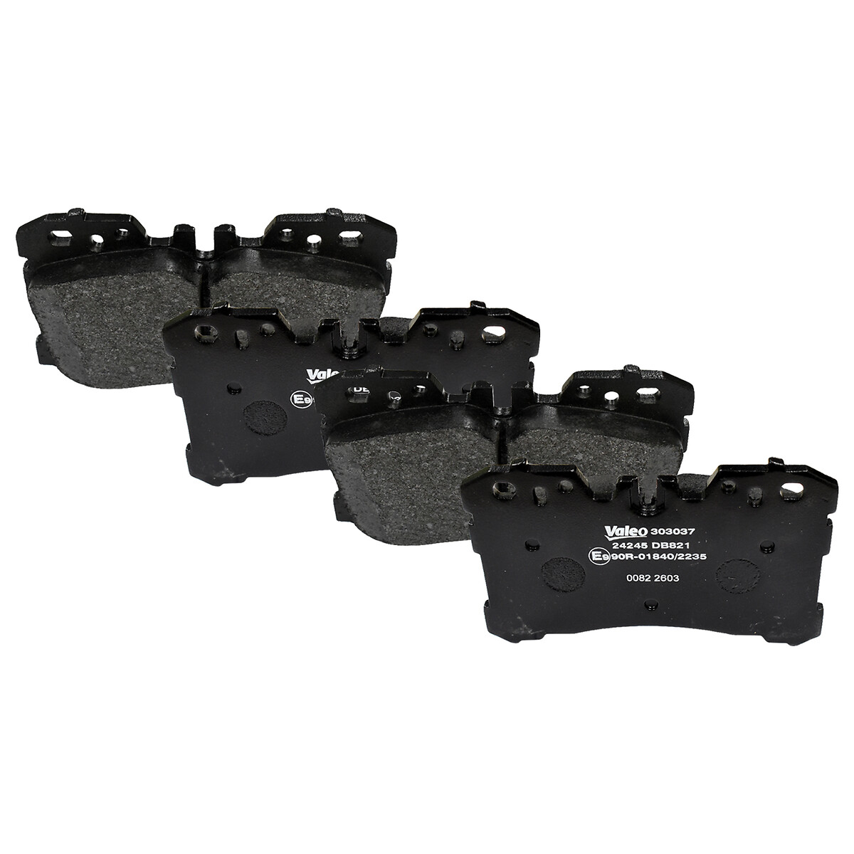 VALEO Bremseklodser 303037 foraksel for LEXUS TOYOTA